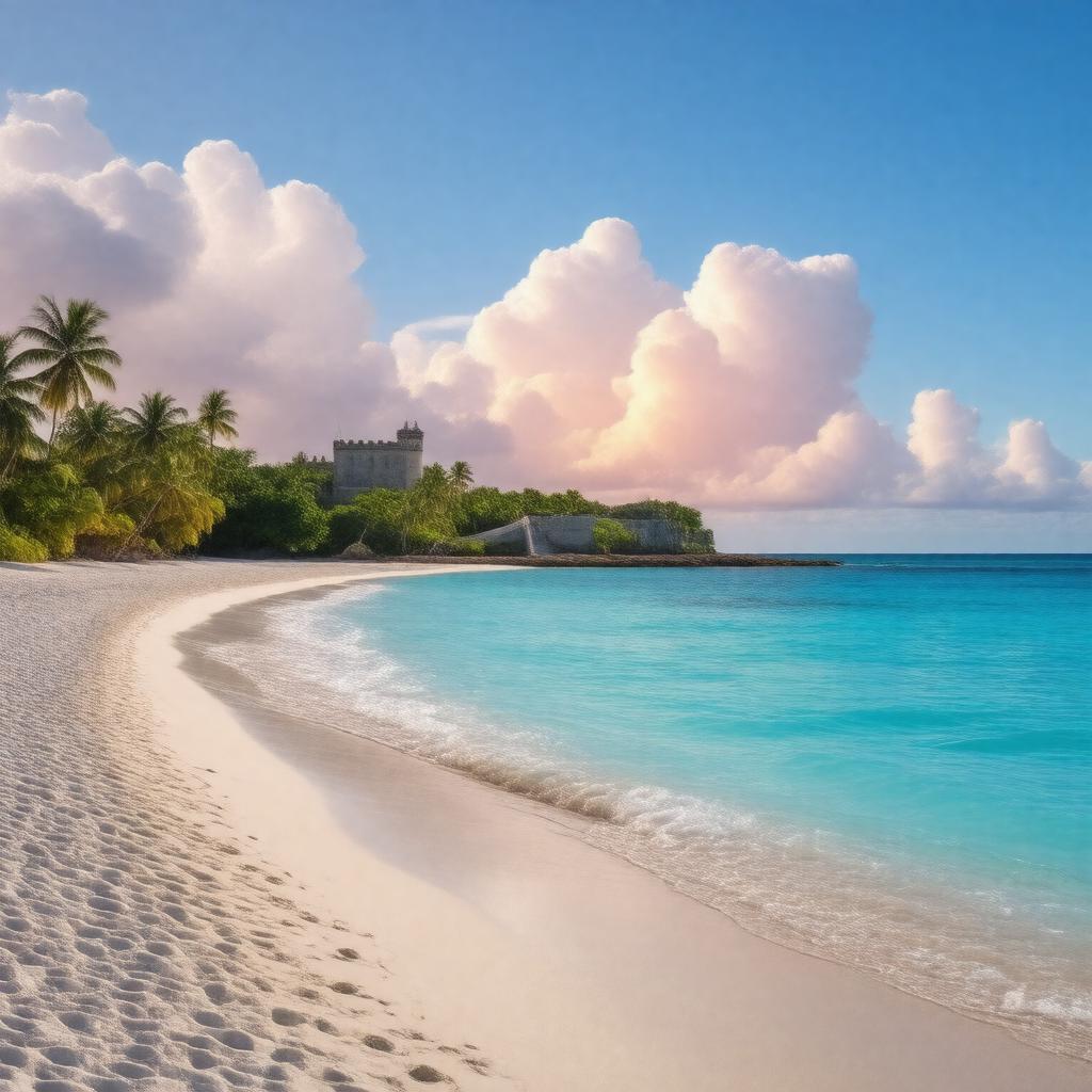 AI-created image of Nassau, Bahamas