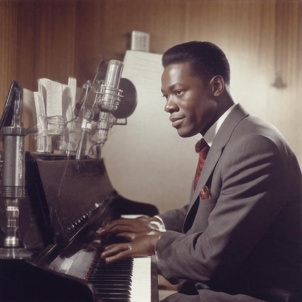 AI-created image of Nat King Cole