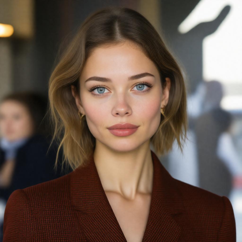 AI-created image of Natalia Vodianova