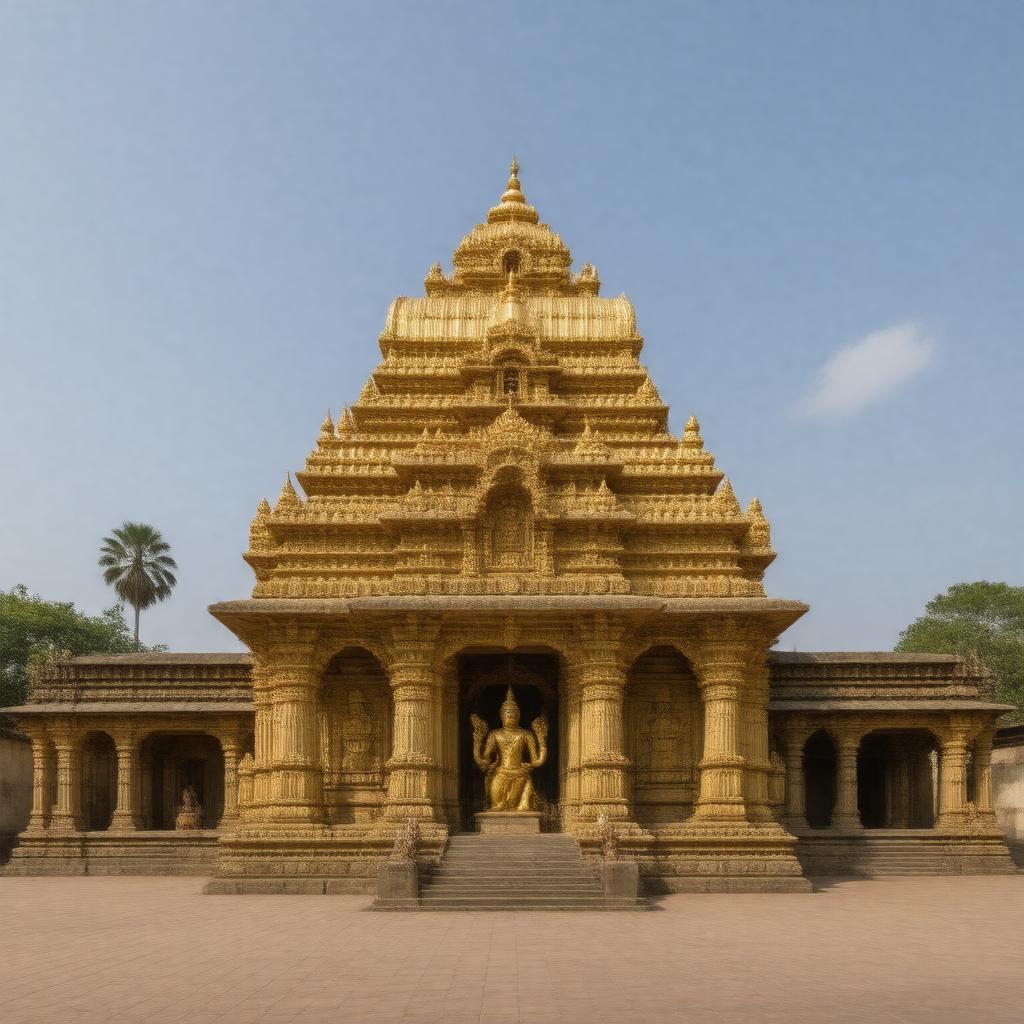 AI-created image of Nataraja Temple