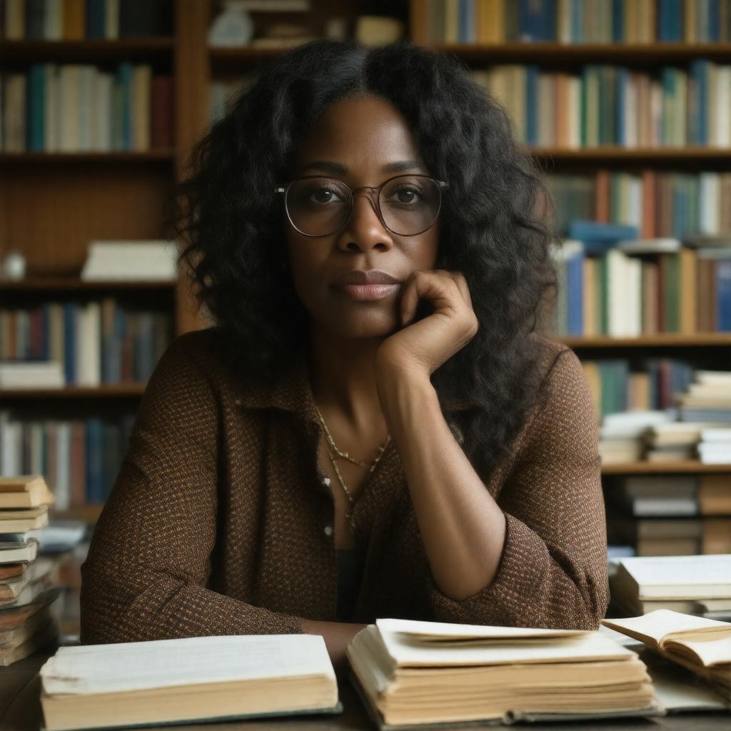 AI-created image of Natasha Trethewey