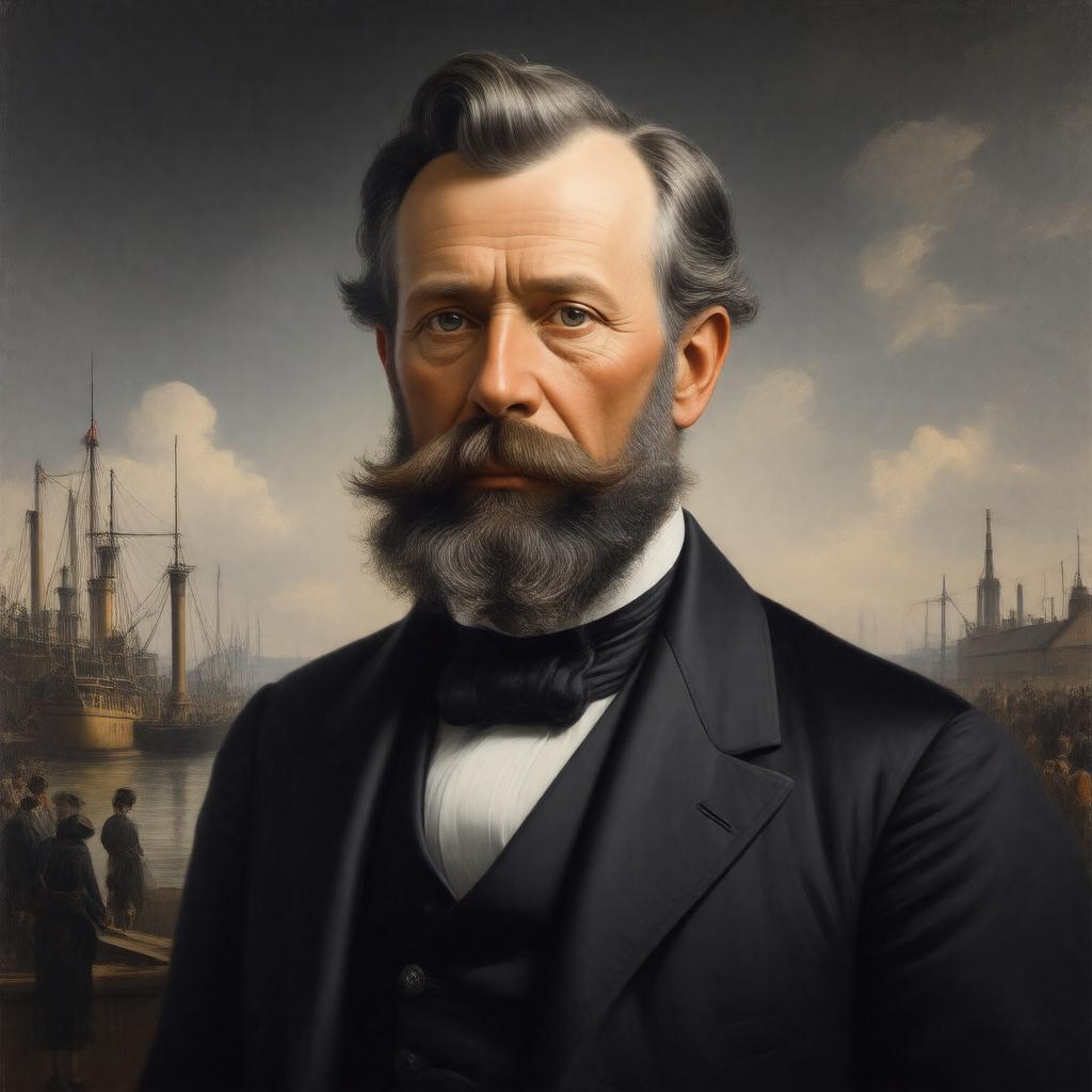 AI-created image of Nathan Appleton