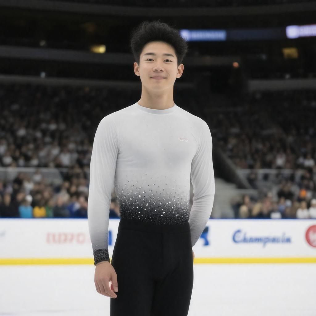 AI-created image of Nathan Chen