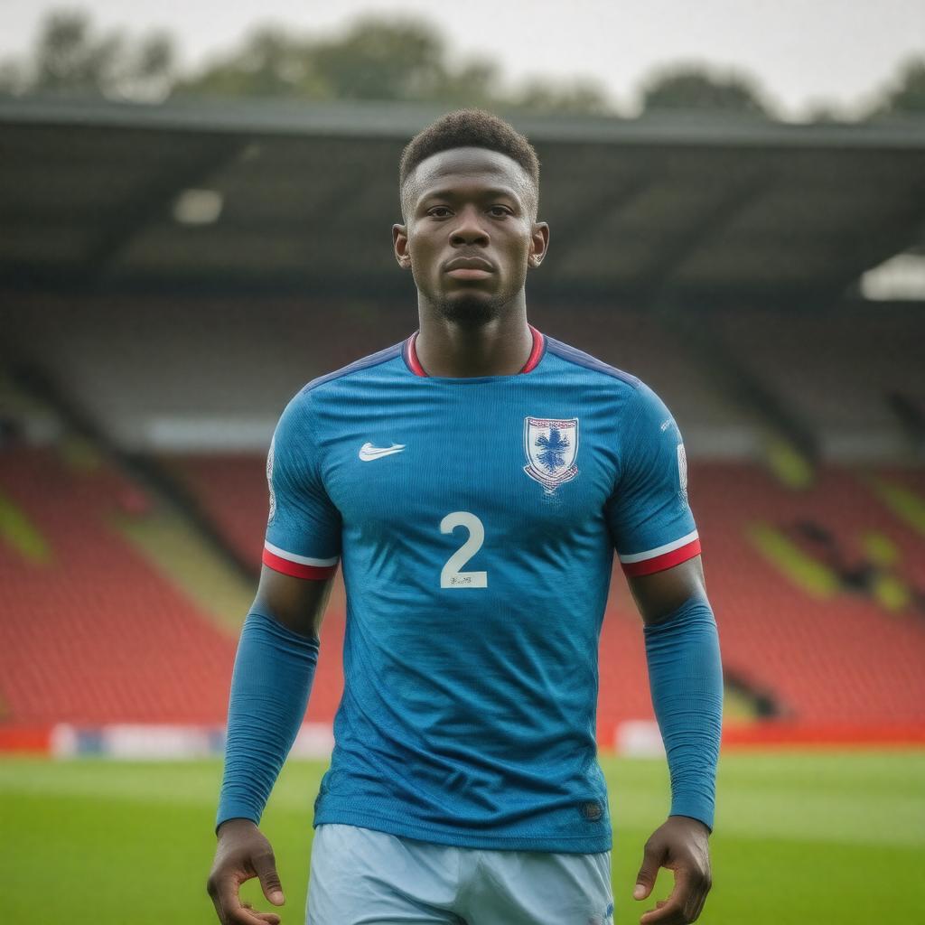 AI-created image of Nathaniel Clyne