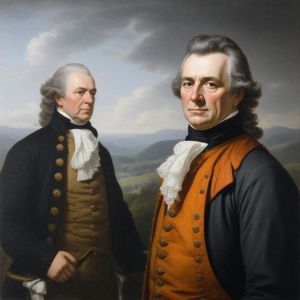 AI-created image of Nathaniel Folsom