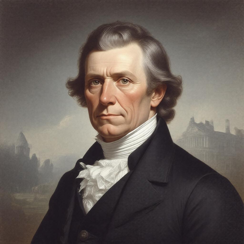 Click to view larger image AI-created image of Nathaniel Warren