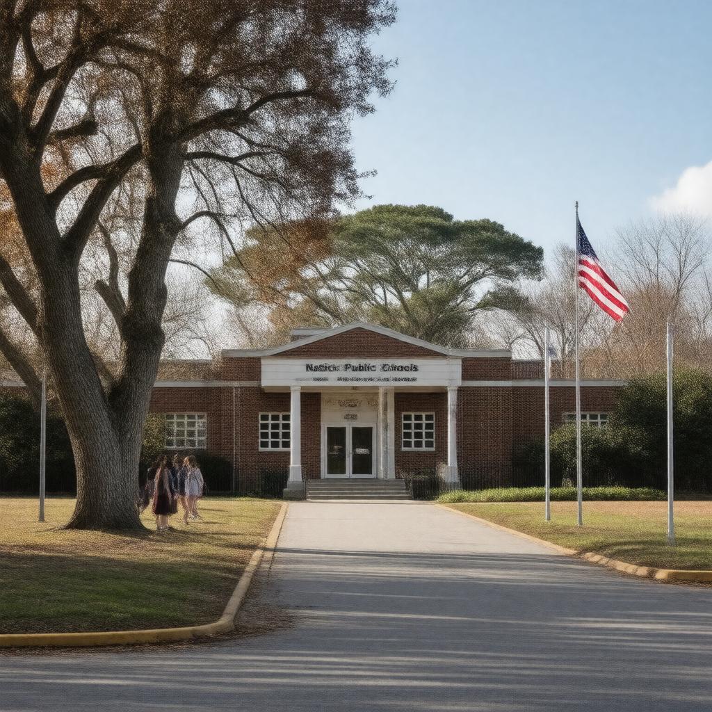 AI-created image of Natick Public Schools