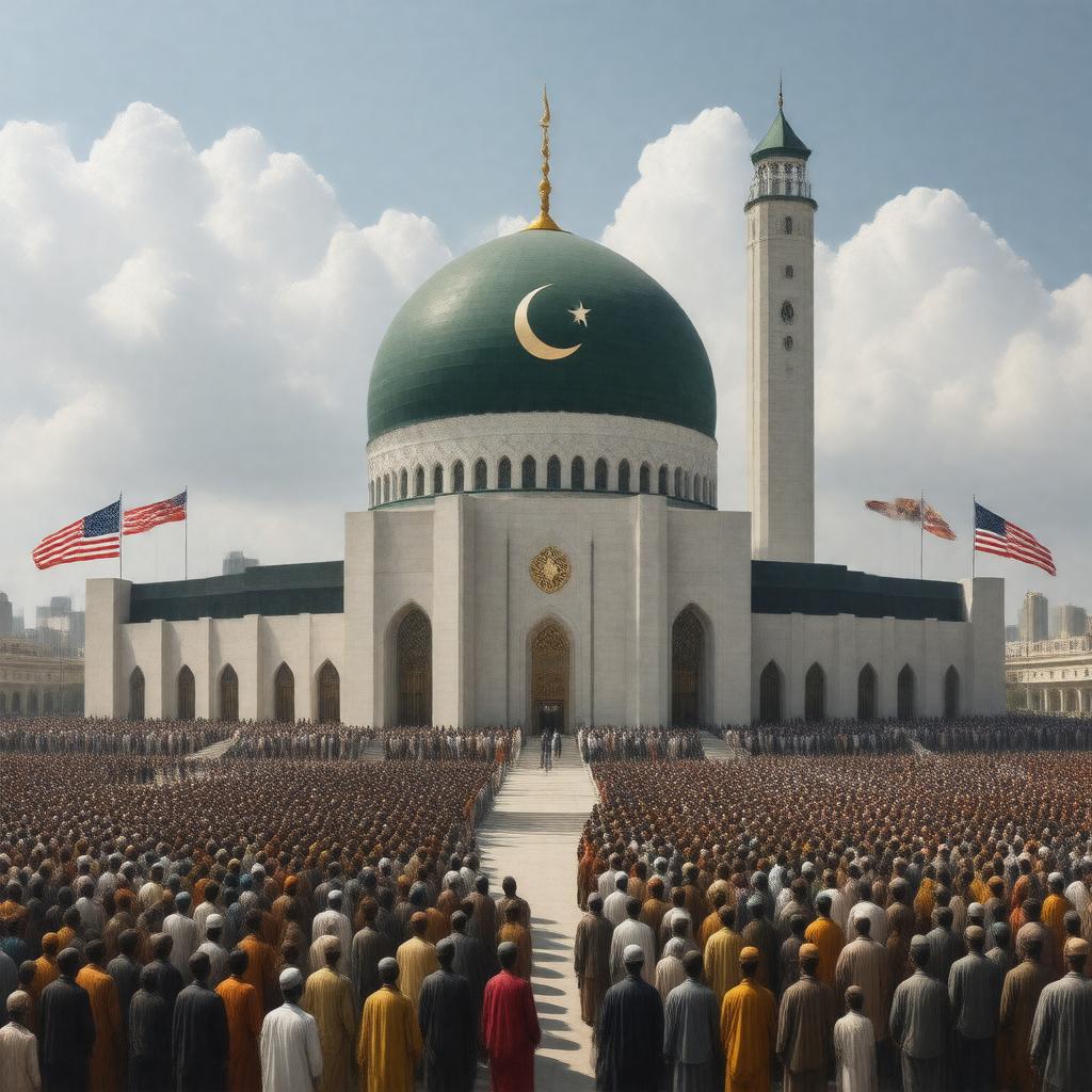 AI-created image of Nation of Islam