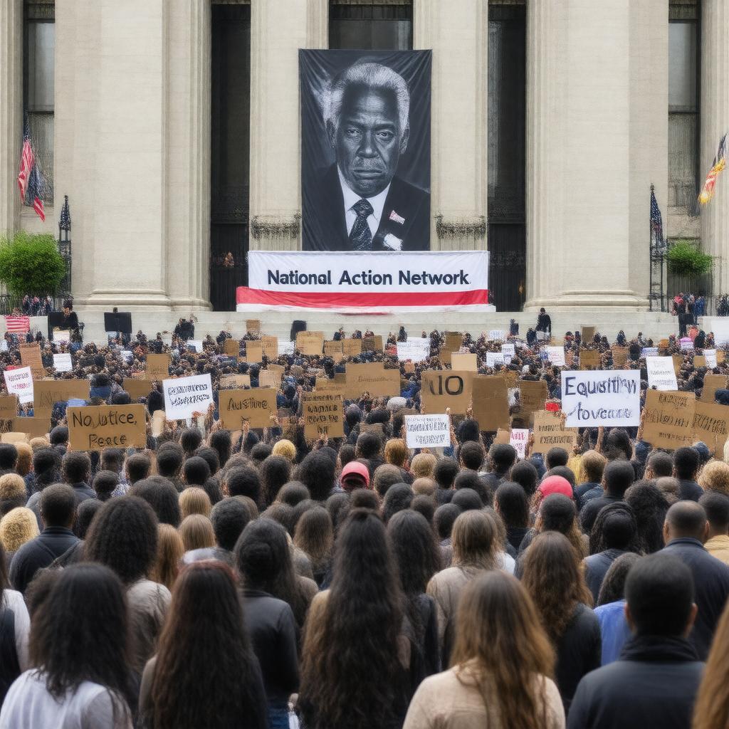 Click to view larger image AI-created image of National Action Network