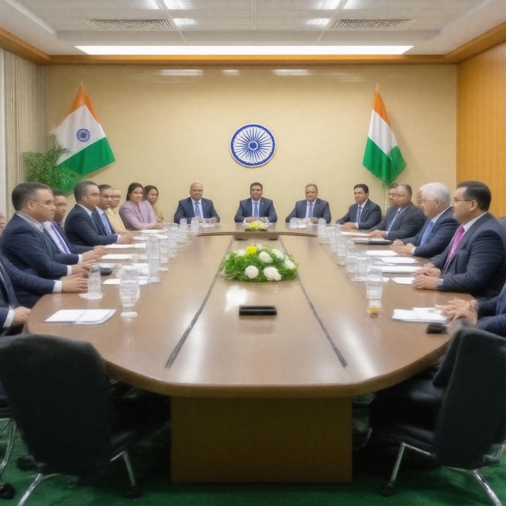 AI-created image of National Advisory Council (India)