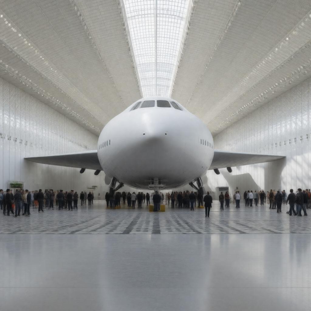 AI-created image of National Air and Space Museum