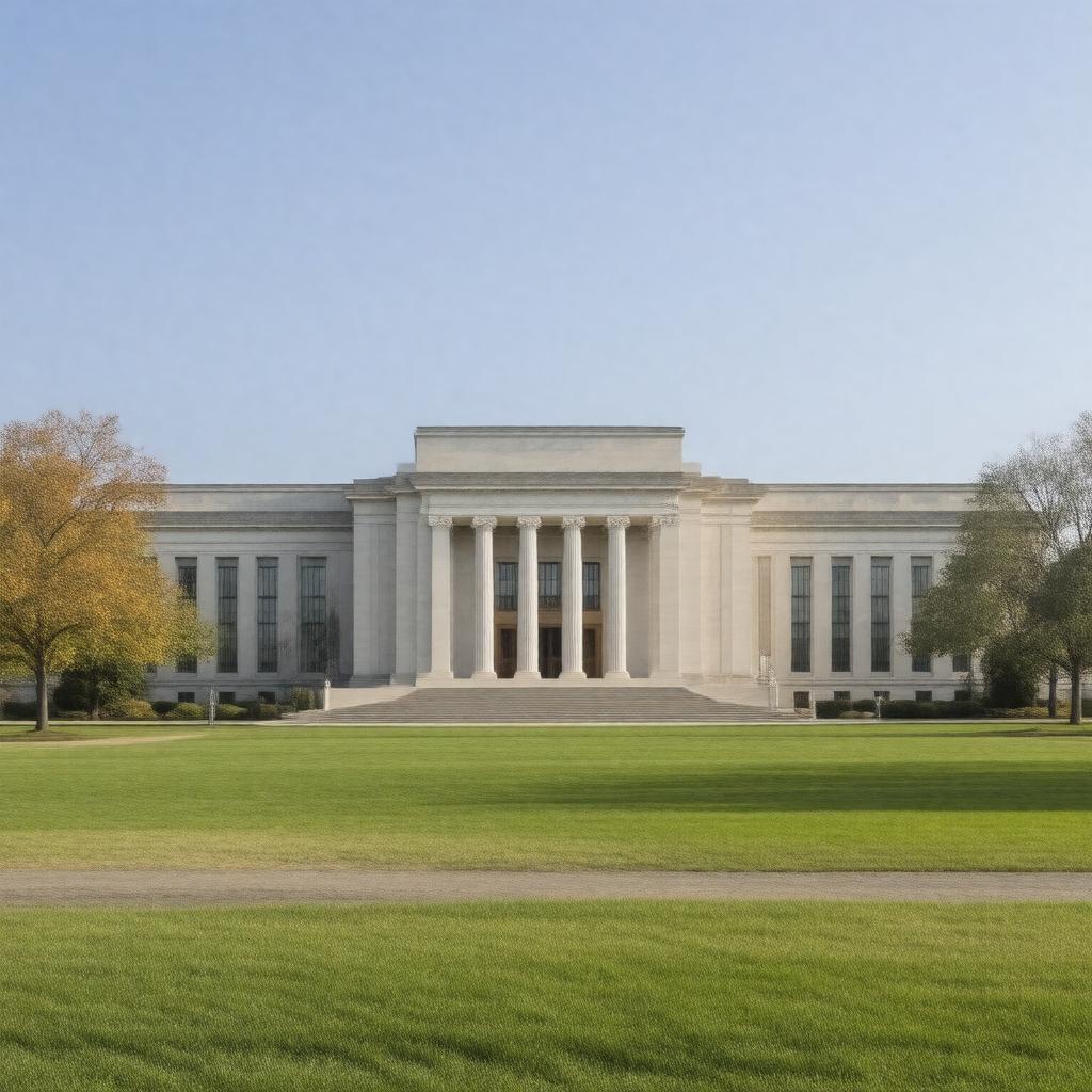 AI-created image of National Archives at Boston