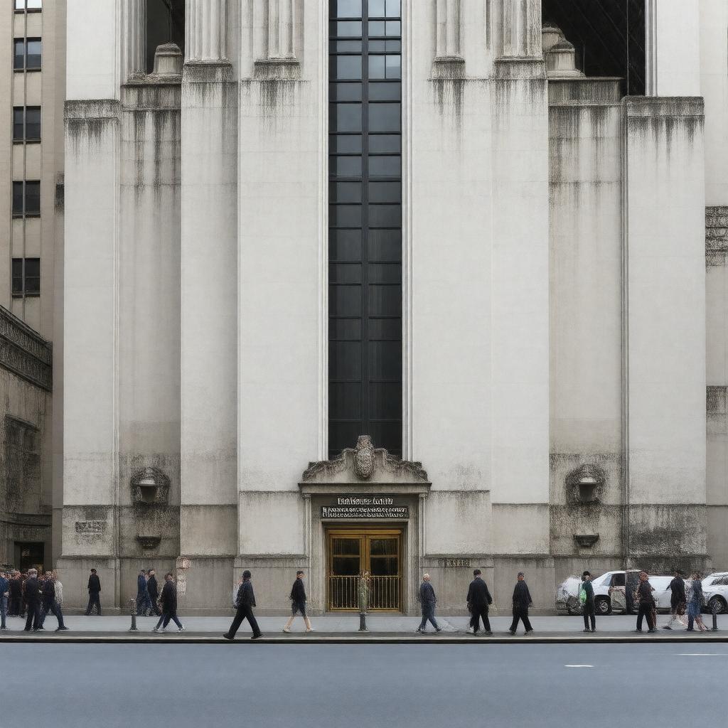 AI-created image of National Archives at New York City