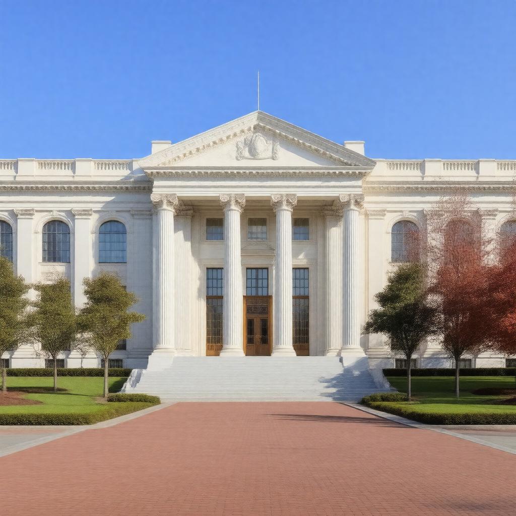 Click to view larger image AI-created image of National Archives at Washington, D.C. (Archives I)