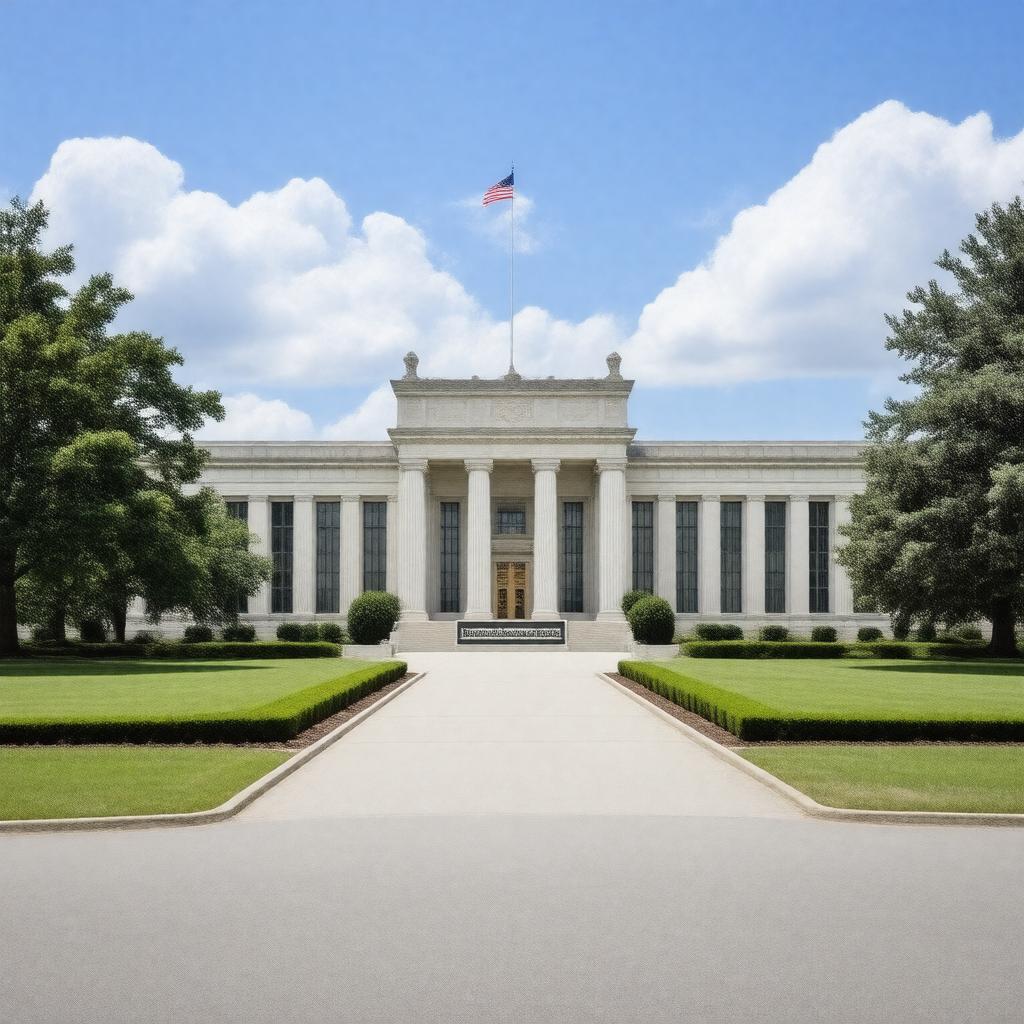 AI-created image of National Archives facility