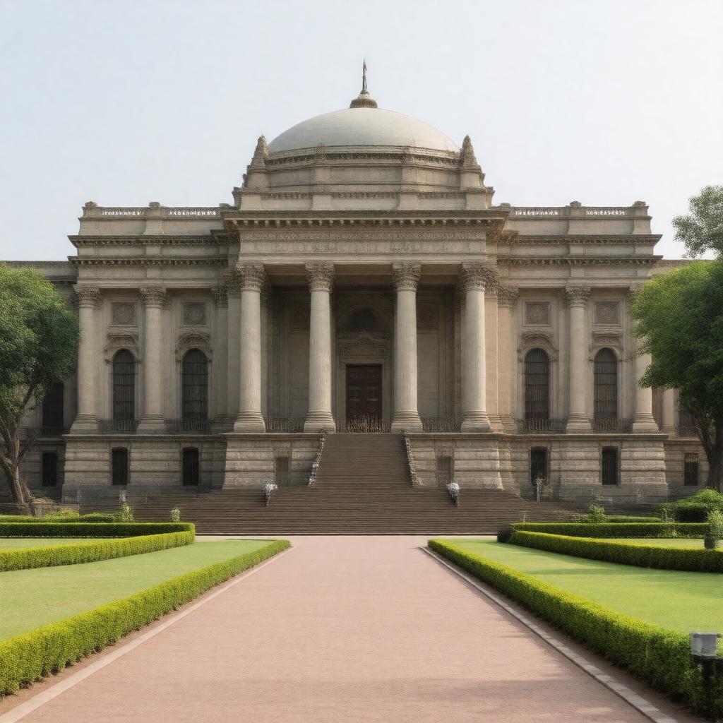 AI-created image of National Archives of India