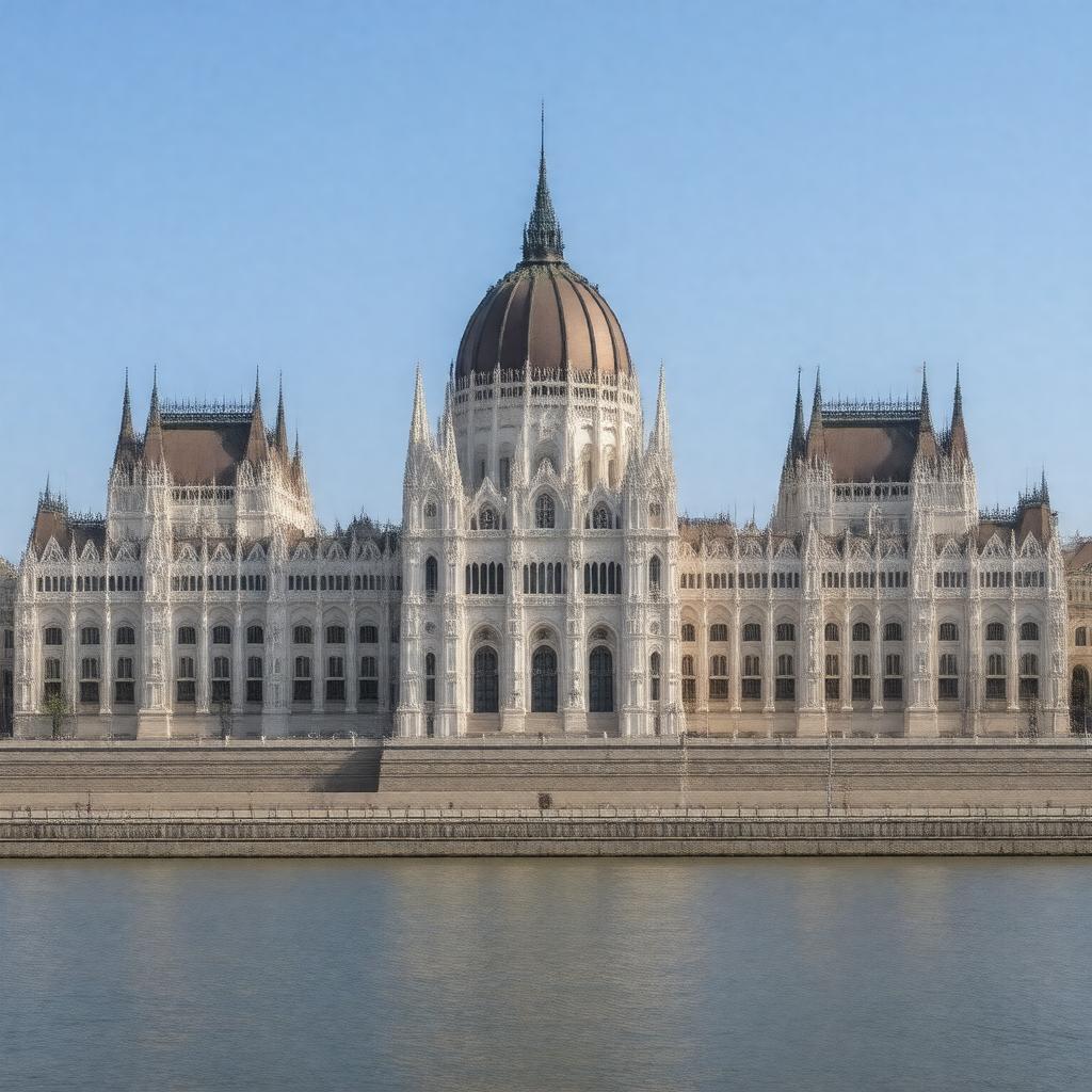 AI-created image of National Assembly of Hungary