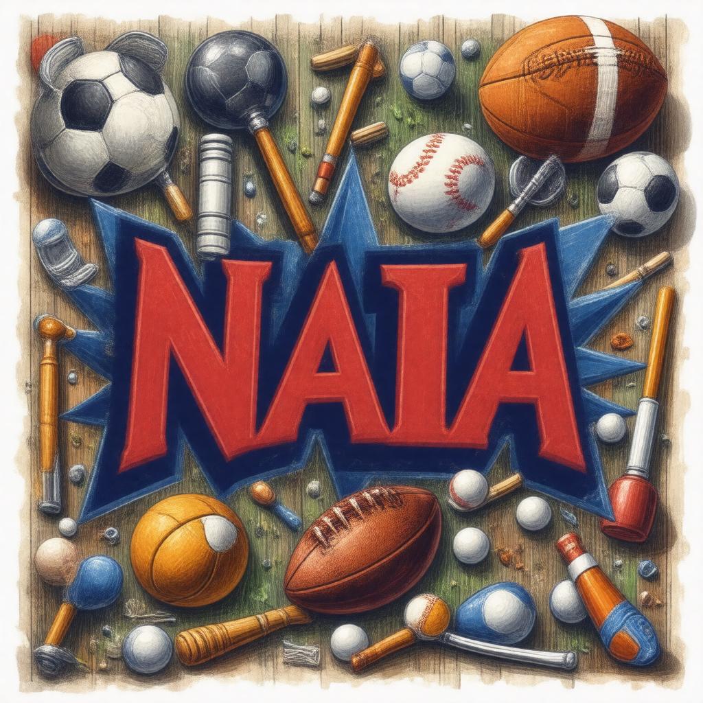 AI-created image of National Association of Intercollegiate Athletics