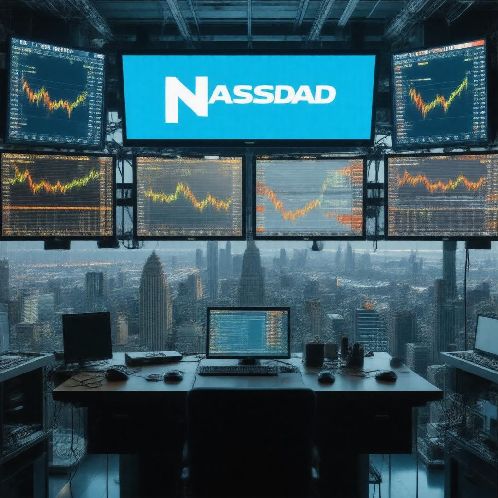 Click to view larger image AI-created image of National Association of Securities Dealers Automated Quotations