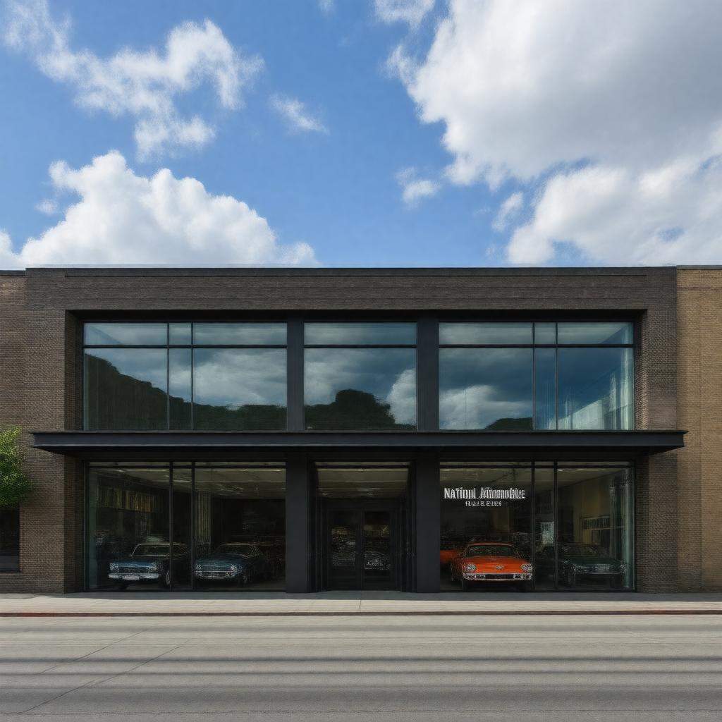 AI-created image of National Automobile Museum