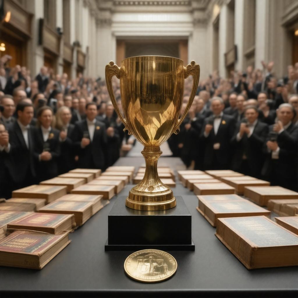 AI-created image of National Book Critics Circle Award