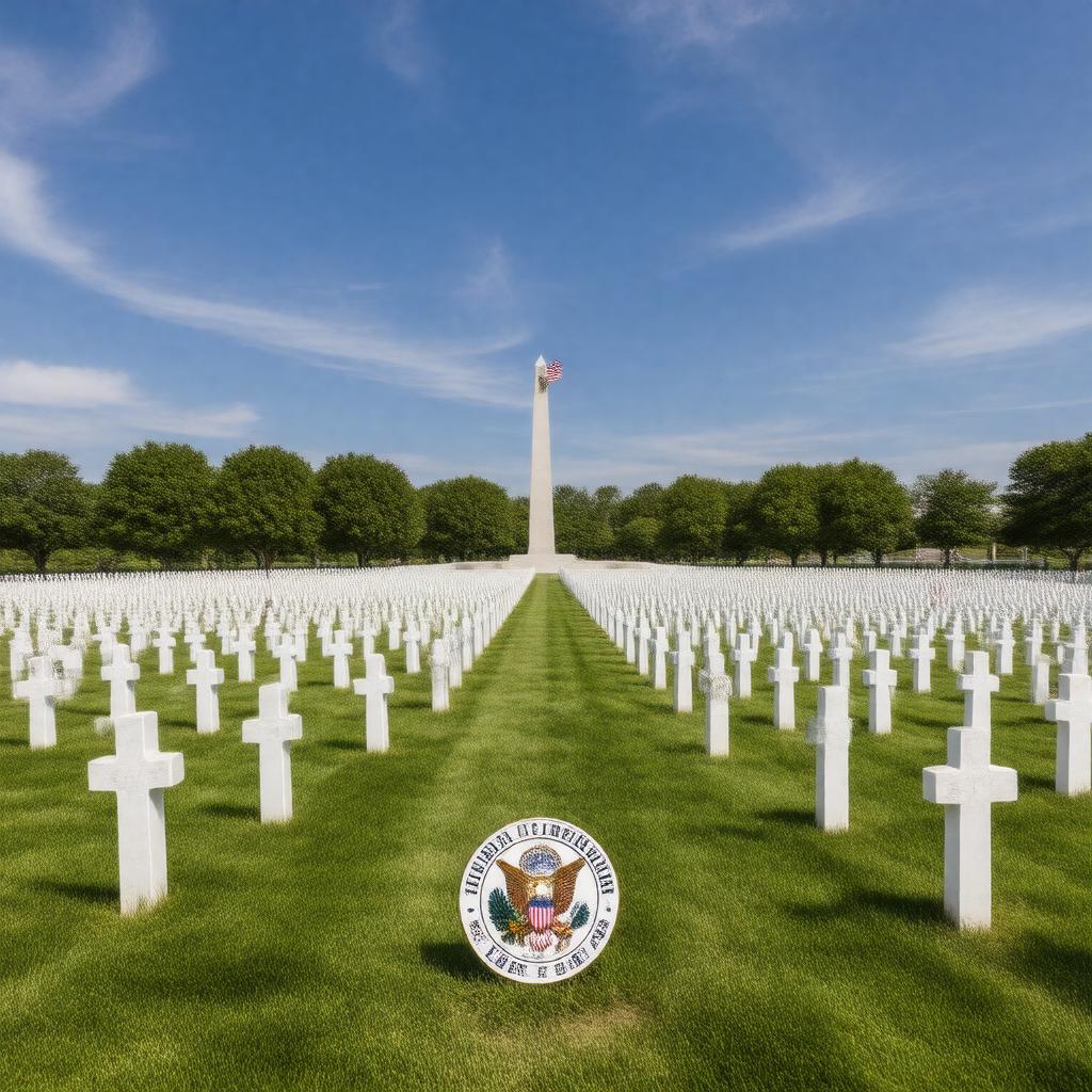 Click to view larger image AI-created image of National Cemetery Administration
