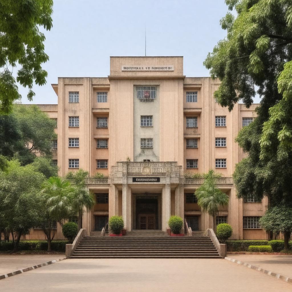 AI-created image of National Central University of Bangladesh