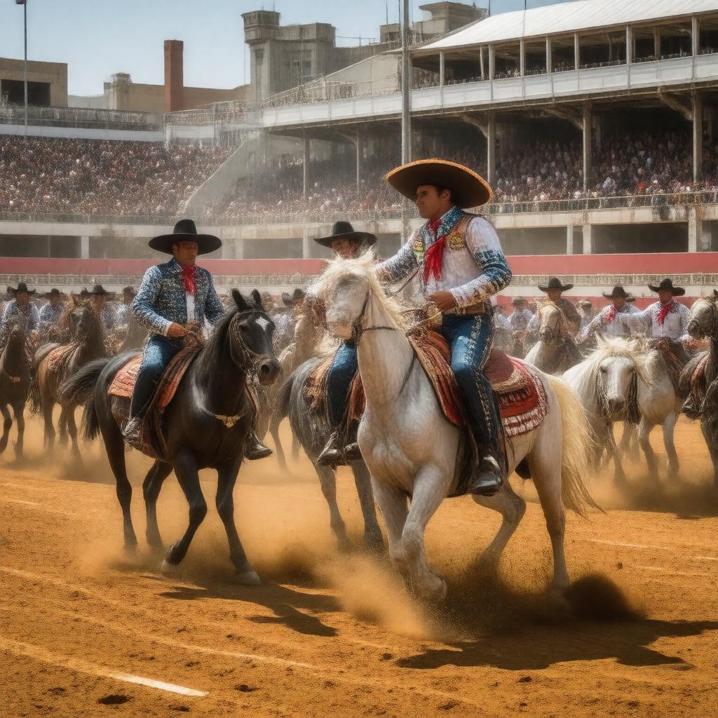 AI-created image of National Charro Championship