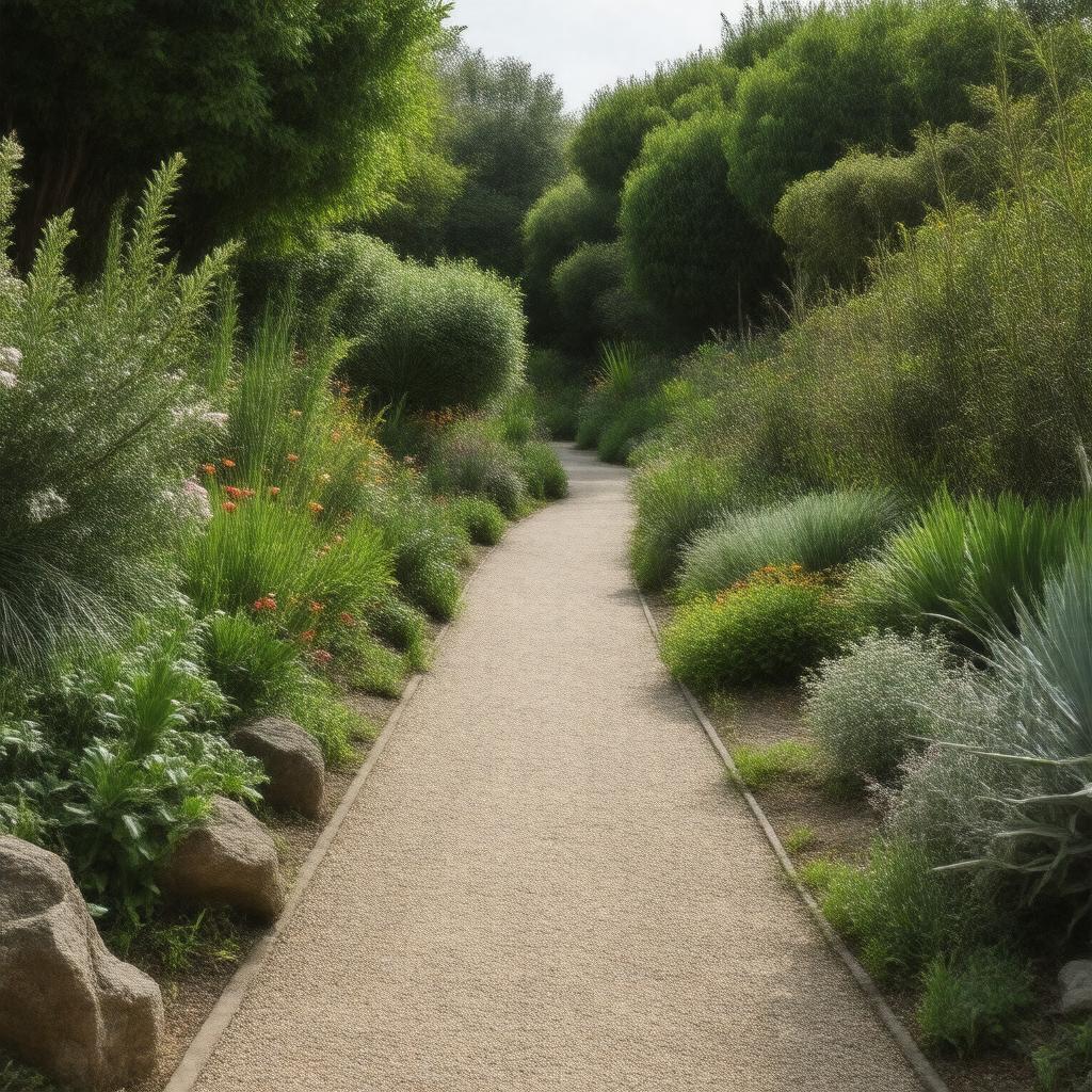 Click to view larger image AI-created image of National Collection of Mediterranean plants