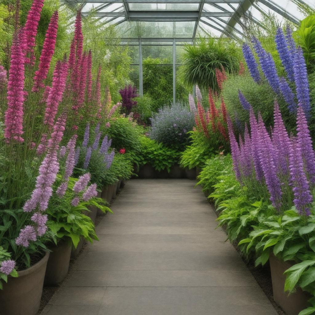 AI-created image of National Collection of Salvia