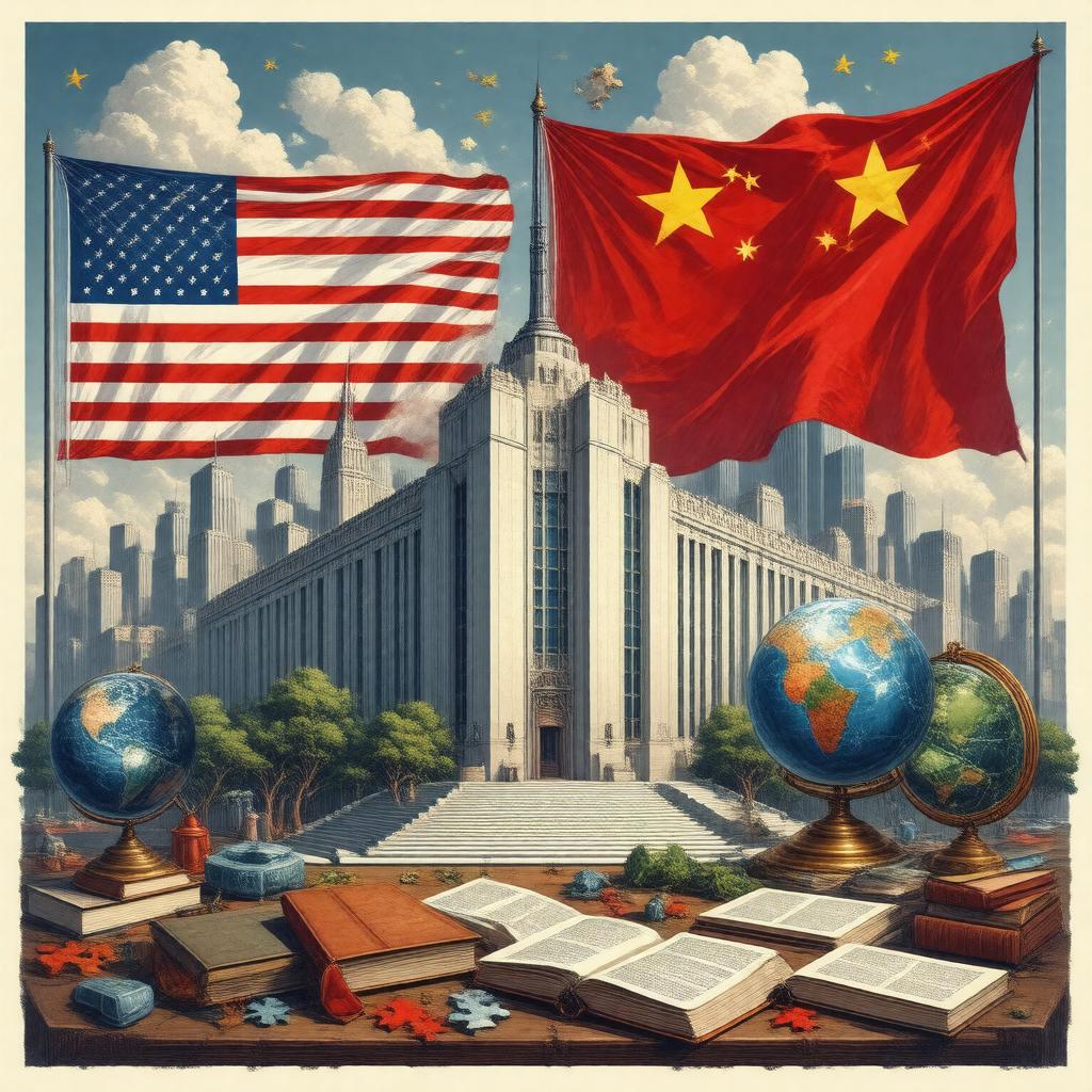 Click to view larger image AI-created image of National Committee on United States-China Relations