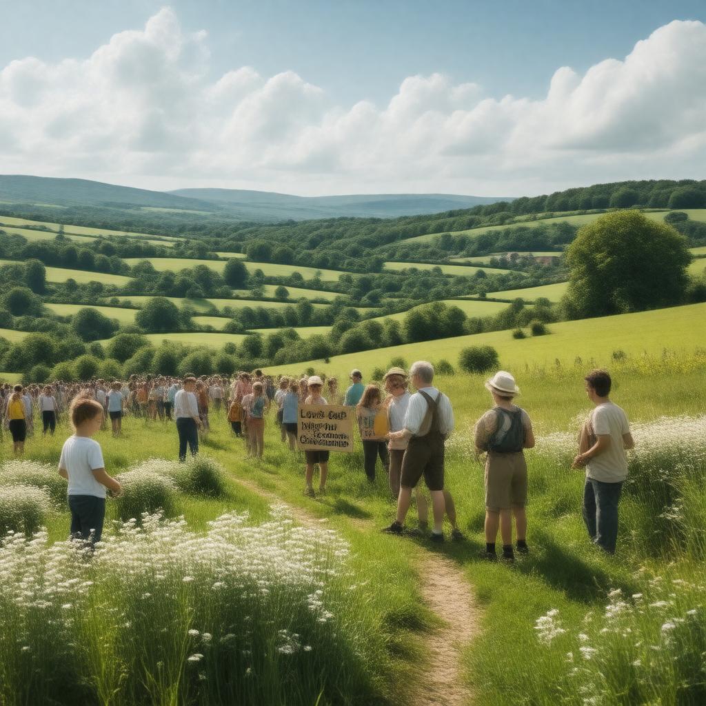 Click to view larger image AI-created image of National Countryside Week