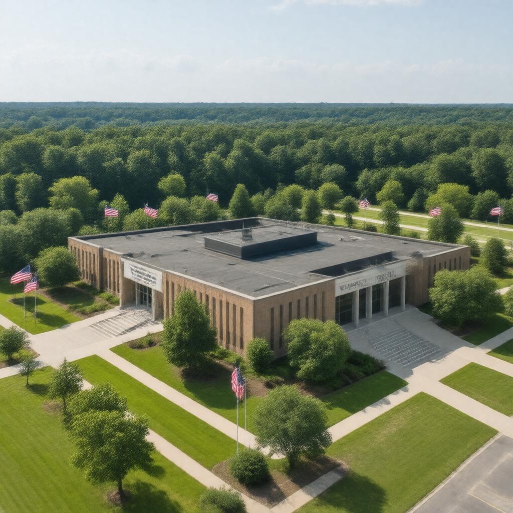 AI-created image of National Cryptologic School