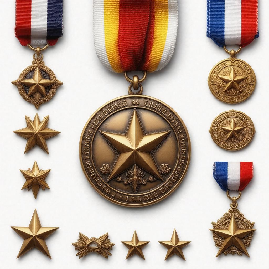 AI-created image of National Defense Service Medal