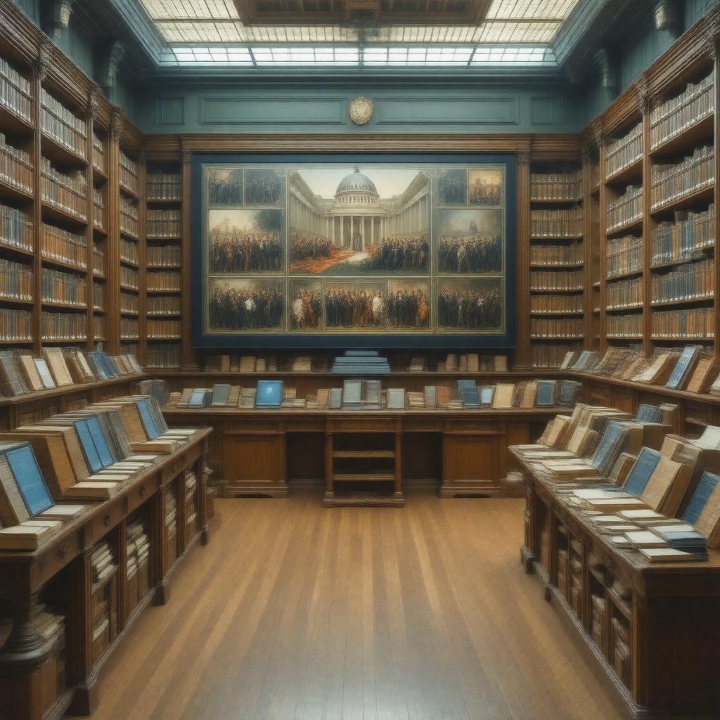 AI-created image of National Digital Library Program