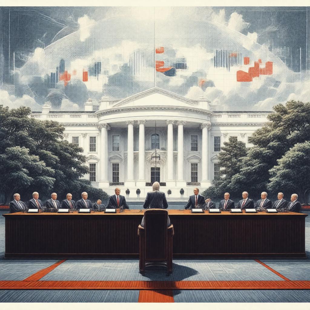 AI-created image of National Economic Council