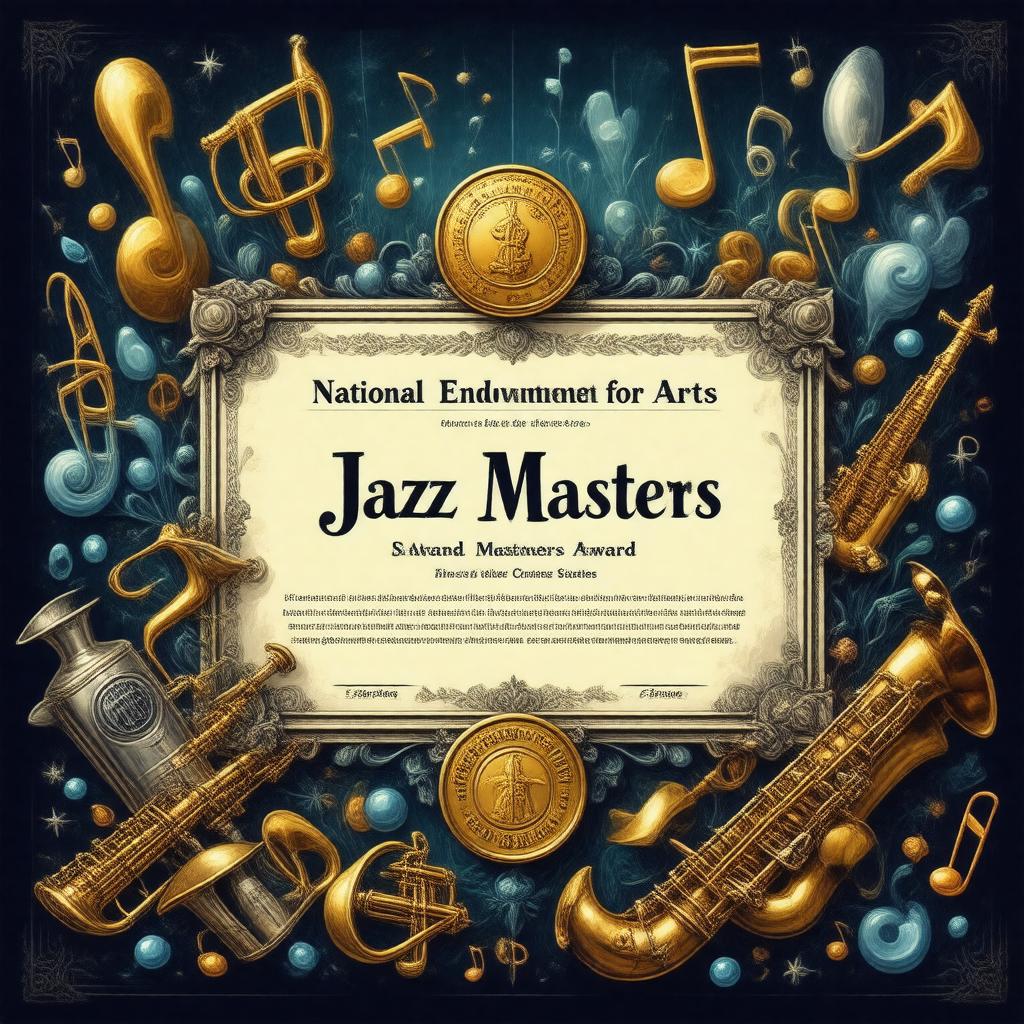AI-created image of National Endowment for the Arts Jazz Masters Award