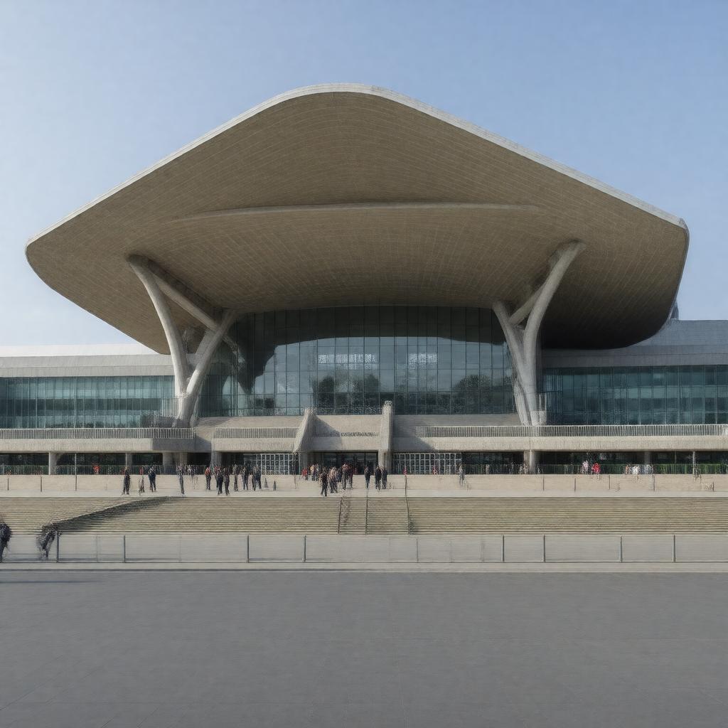 AI-created image of National Exhibition Centre