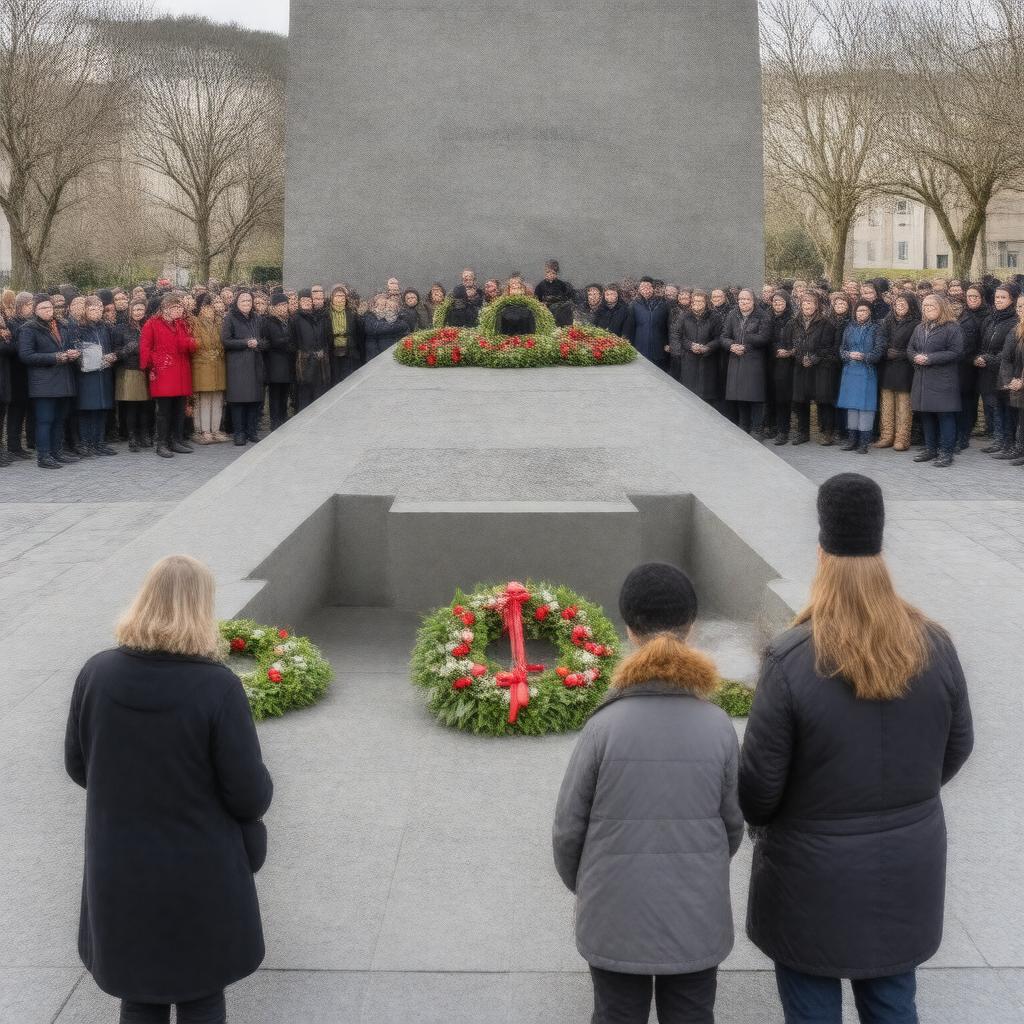 AI-created image of National Famine Commemoration Day