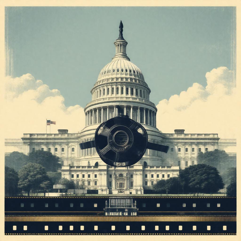 AI-created image of National Film Preservation Act