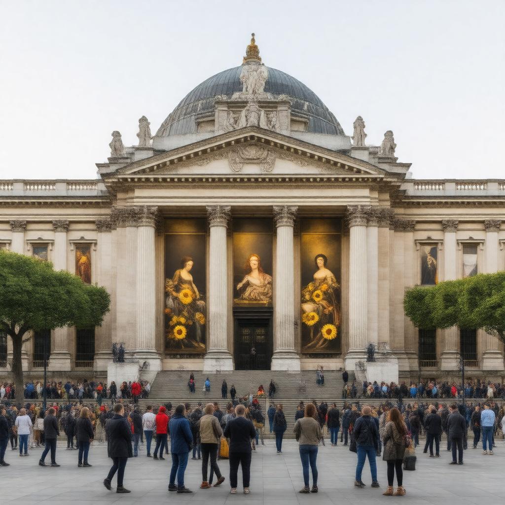 AI-created image of National Gallery