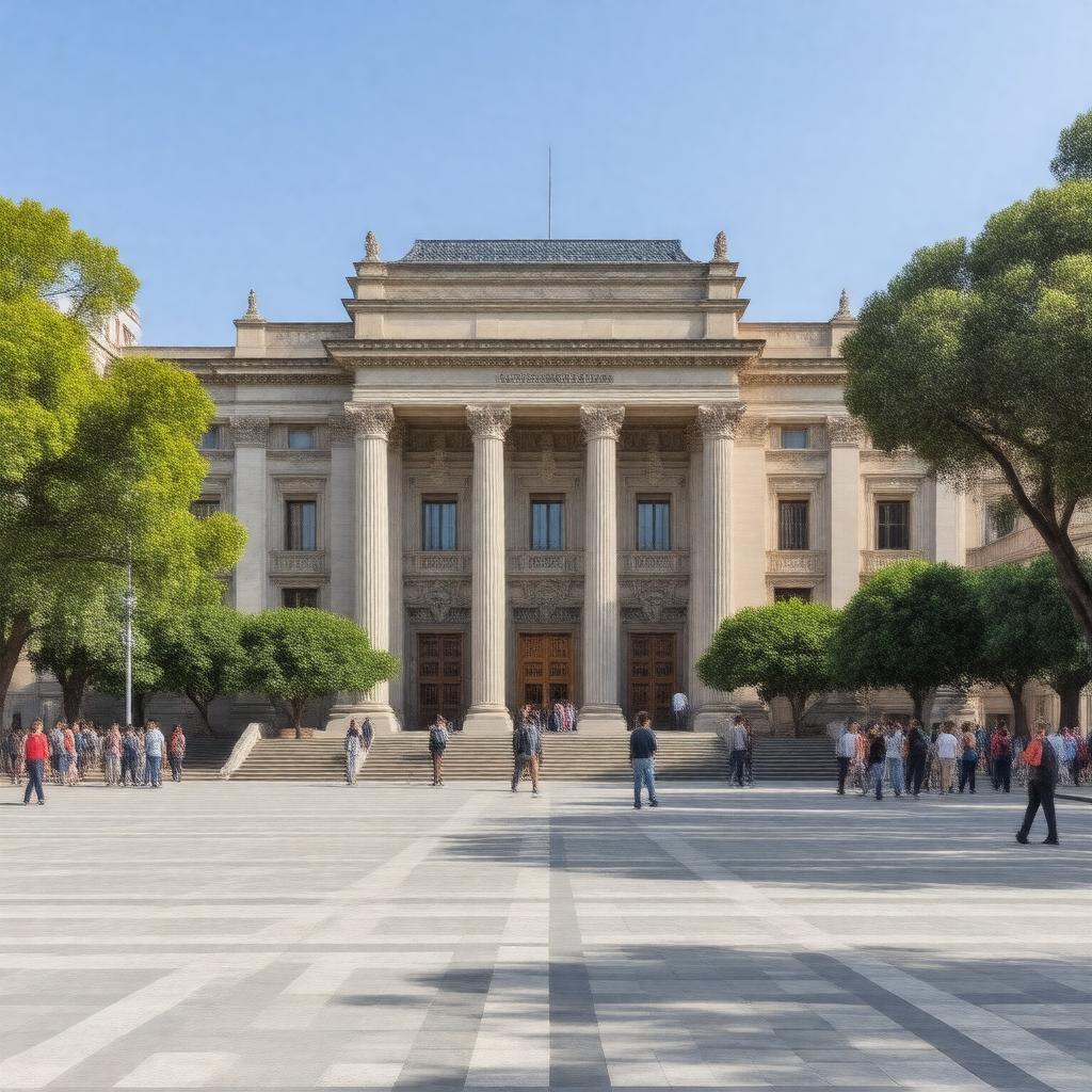 AI-created image of National Gallery of Armenia
