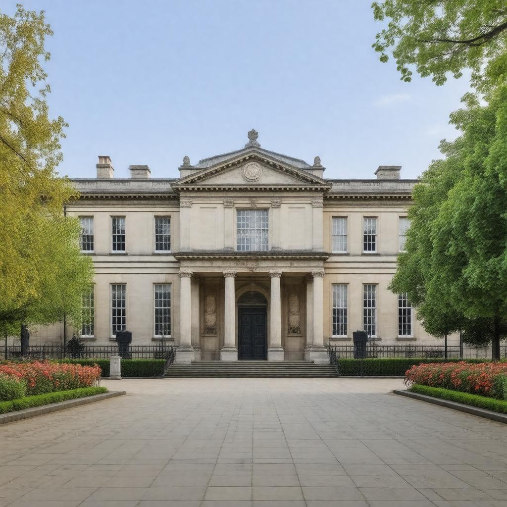 AI-created image of National Gallery of Ireland