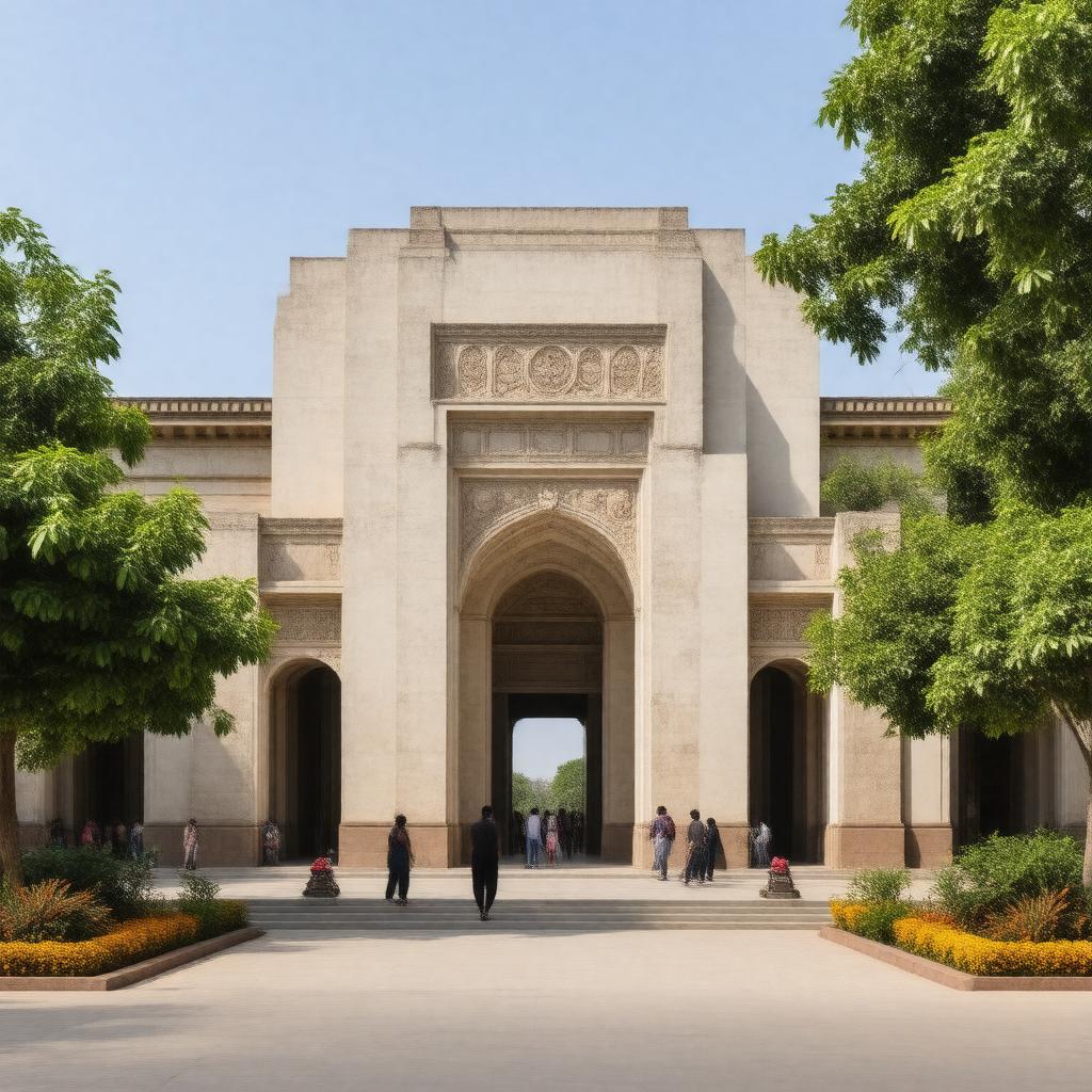 AI-created image of National Gallery of Modern Art