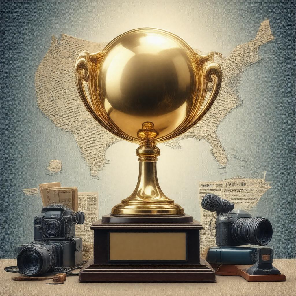 AI-created image of National Headliner Award