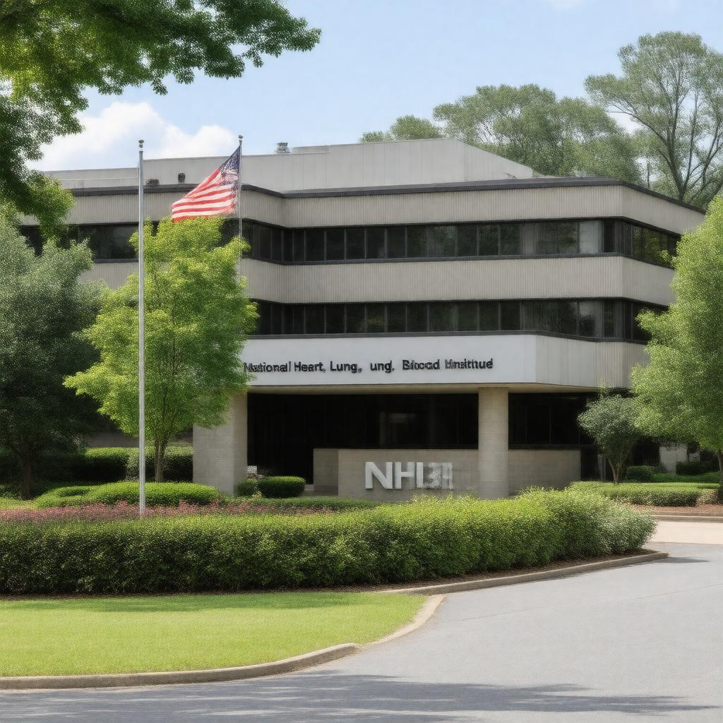 Click to view larger image AI-created image of National Heart, Lung, and Blood Institute