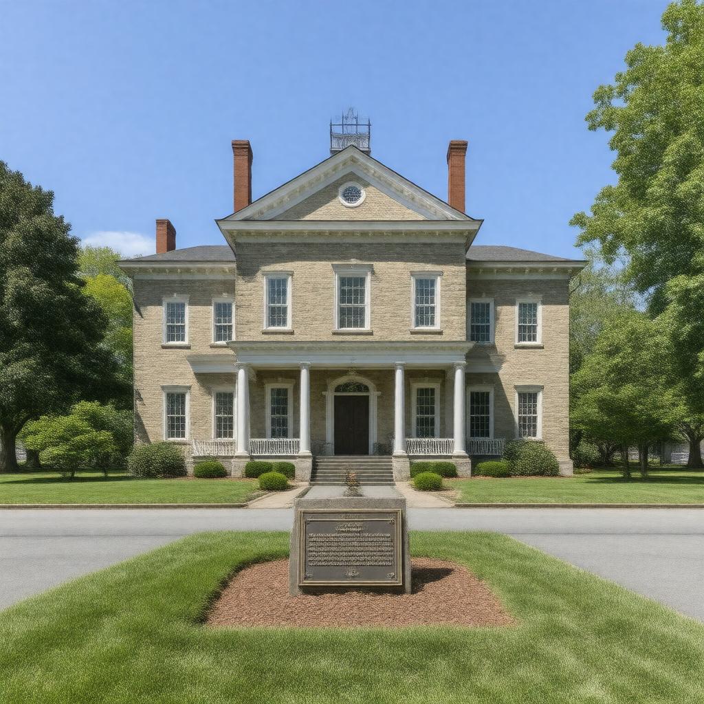 AI-created image of National Historic Landmark