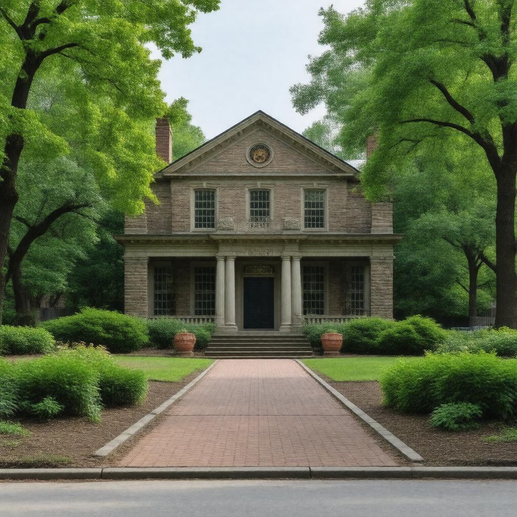 AI-created image of National Historic Landmarks