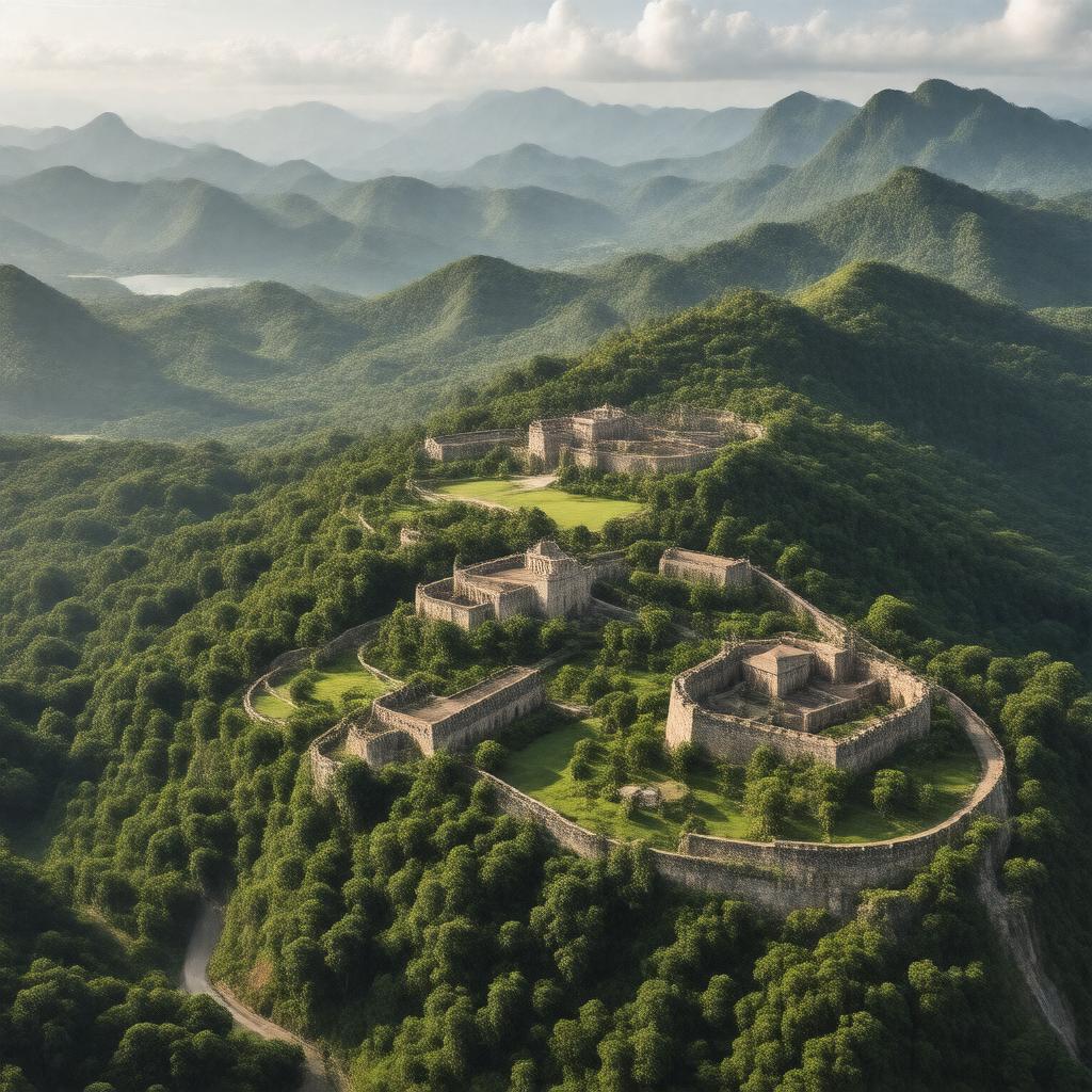 AI-created image of National History Park – Citadel, Sans Souci, Ramiers