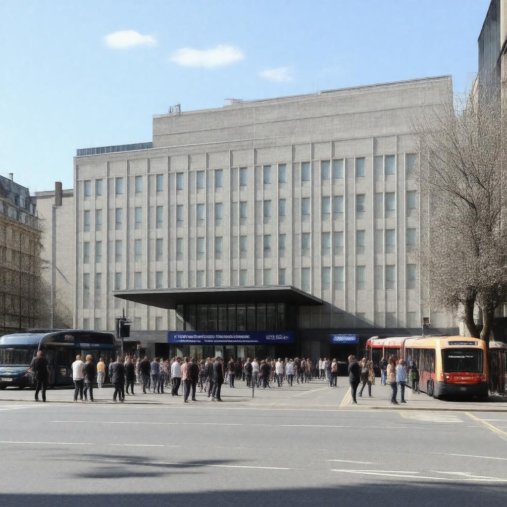 AI-created image of National Hospital for Neurology and Neurosurgery